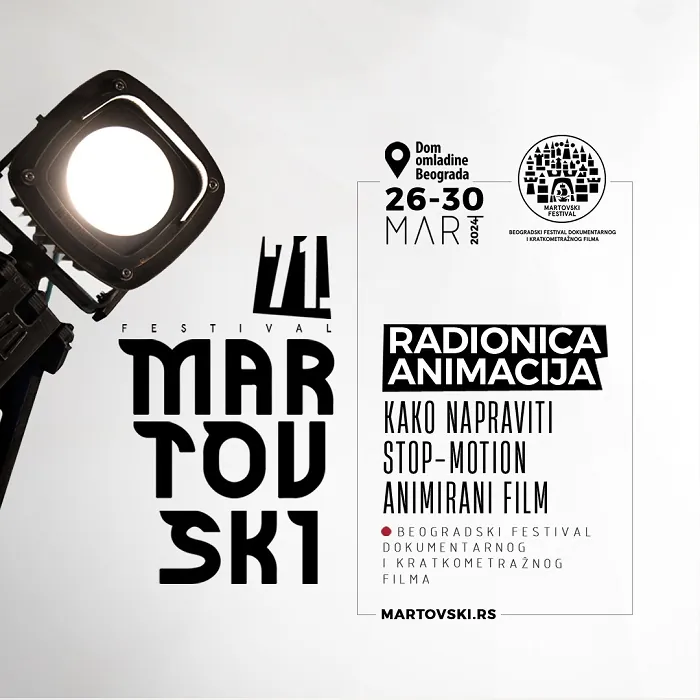 Radionica animacija na 71. Martovskom festivalu