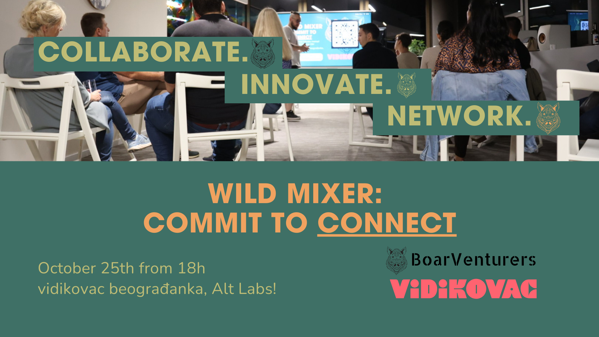 Wild Mixer – Networking događaj za preduzetnike, inovatore i kreativce