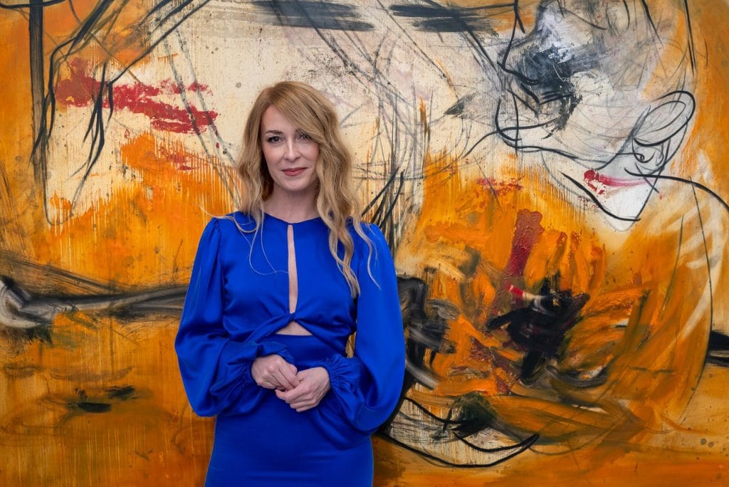 Slikarka, Gala Čaki, otvorila izložbu „Solitude“ u Aleksić galeriji