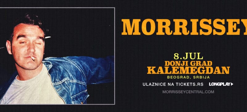 Legendarni Morrissey nastupa 8. jula na Kalemegdanu!
