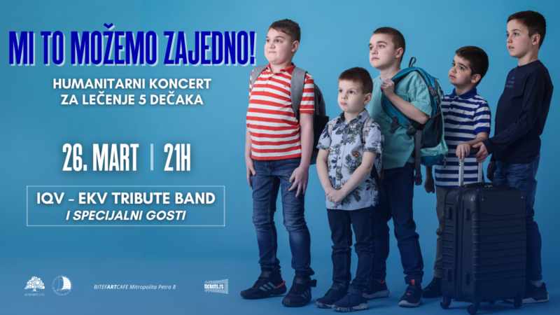 Humanitarni koncert “MI TO MOŽEMO ZAJEDNO!