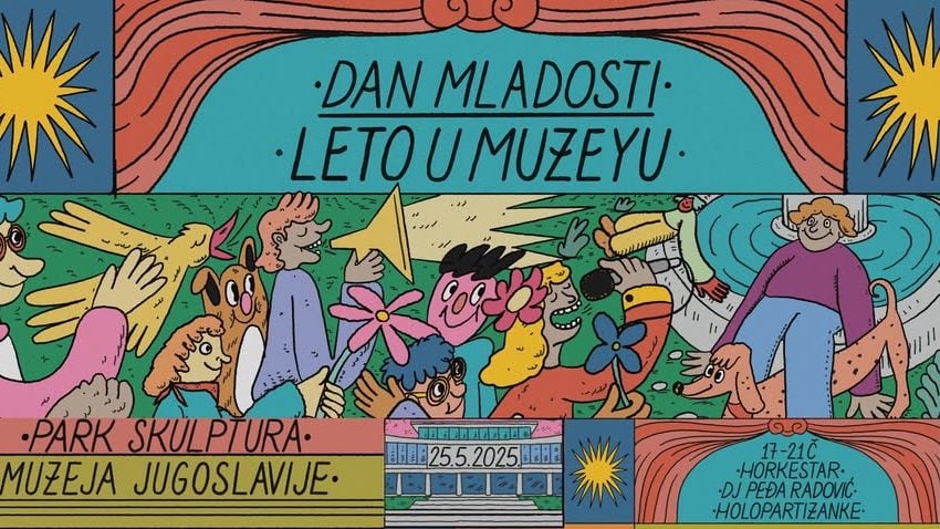 Leto u MuzeYu: Muzej Jugoslavije ovog vikenda slavi Dan mladosti