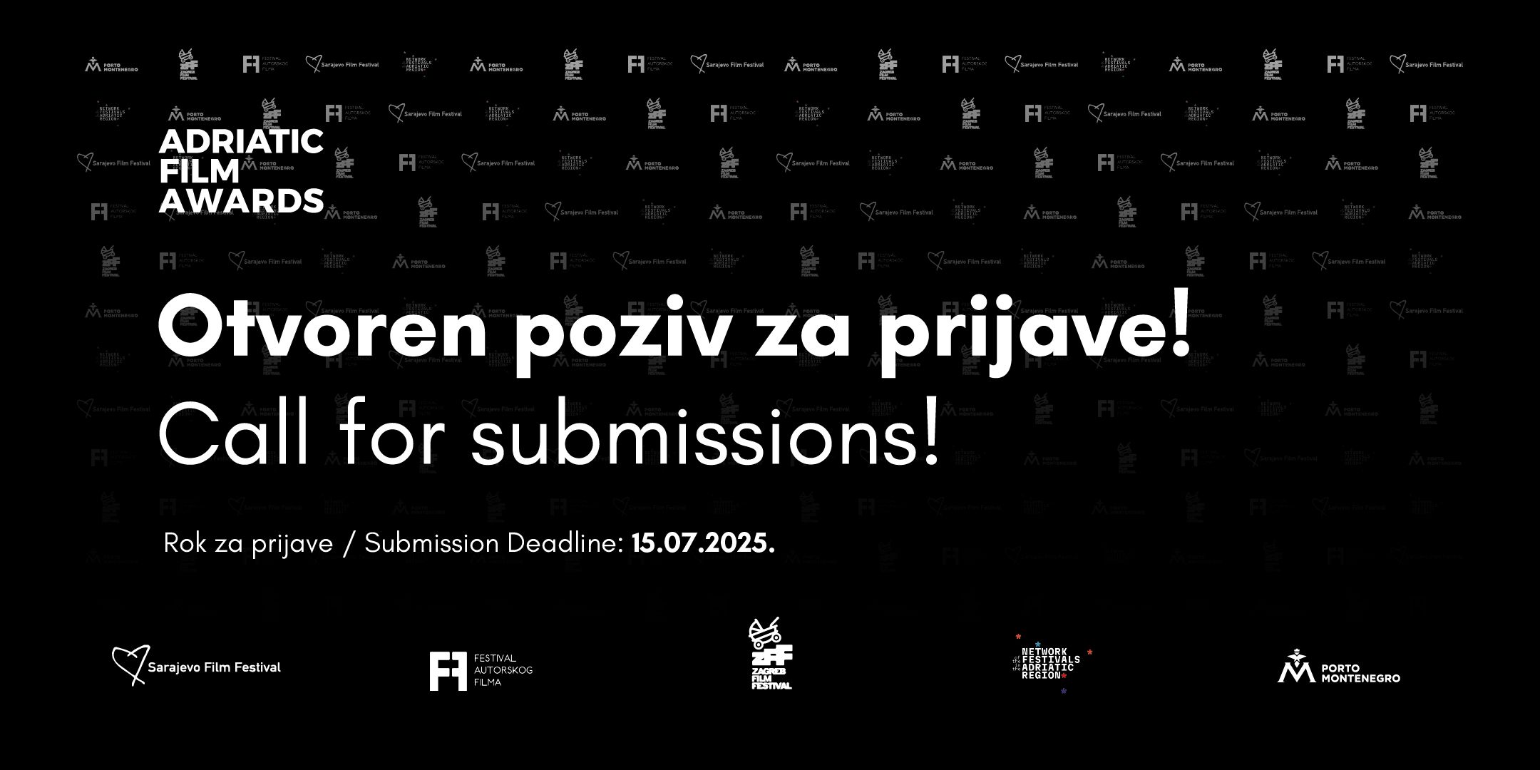 Adriatic Film Awards (AFA) 2025: Otvorene prijave za nove Filmske i TV nagrade Jadranske regije