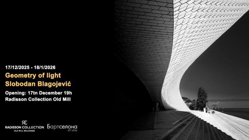 Otvorena je izložba “Geometry of Light” Slobodana Blagojevića
