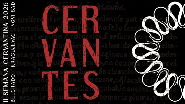 Servantesova nedelja od 21. do 29. aprila u Beogradu, Novom Sadu i Kragujevcu