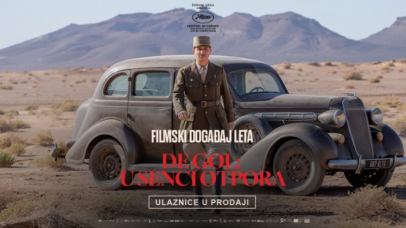 Istorijski spektakl „De Gol: U senci otpora“ na događaju Film i vino 26. juna