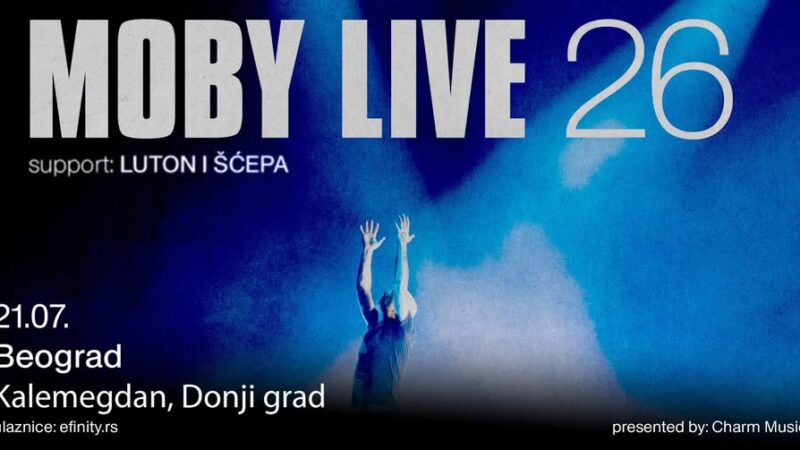 Moby 21. jula na Kalemegdanu