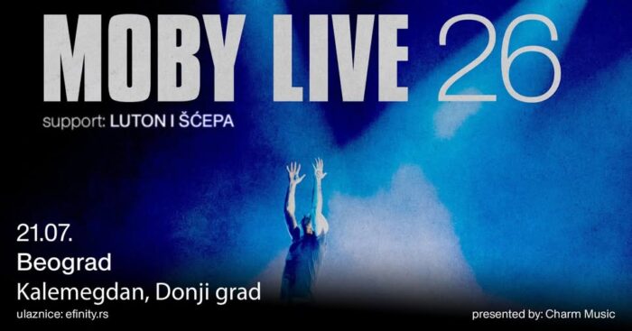 Moby 21. jula na Kalemegdanu